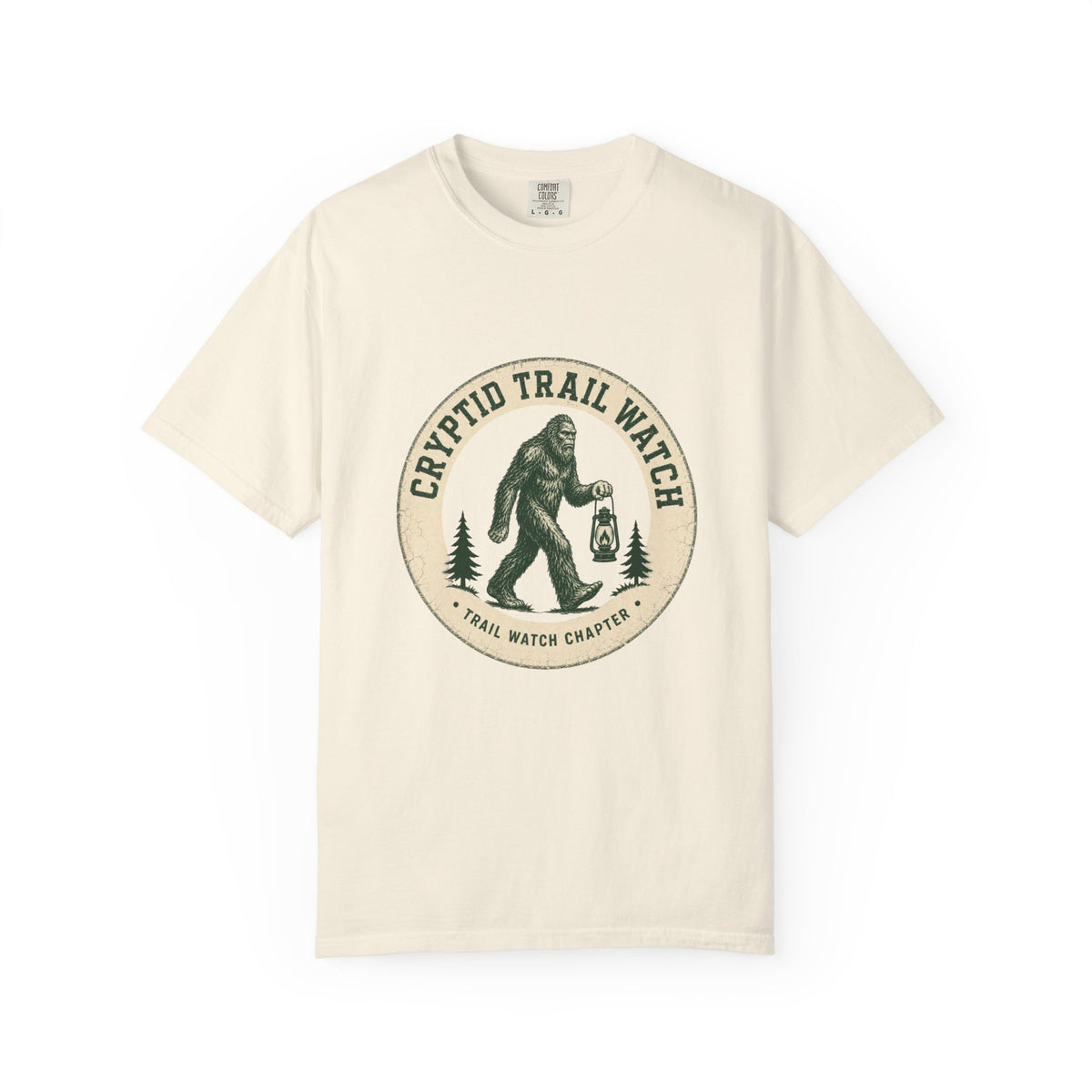 Cryptid Trail Watch – Bigfoot Hiking T-Shirt