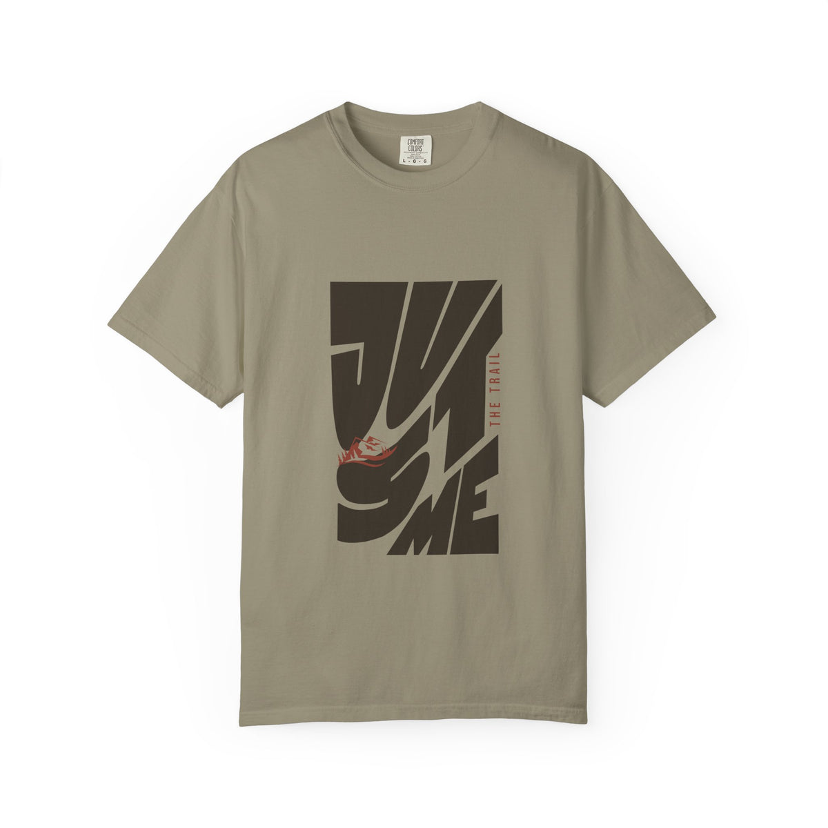 Just Me Hiking T-Shirt | Solo Hiker Graphic Tee | ScenicTrailCo