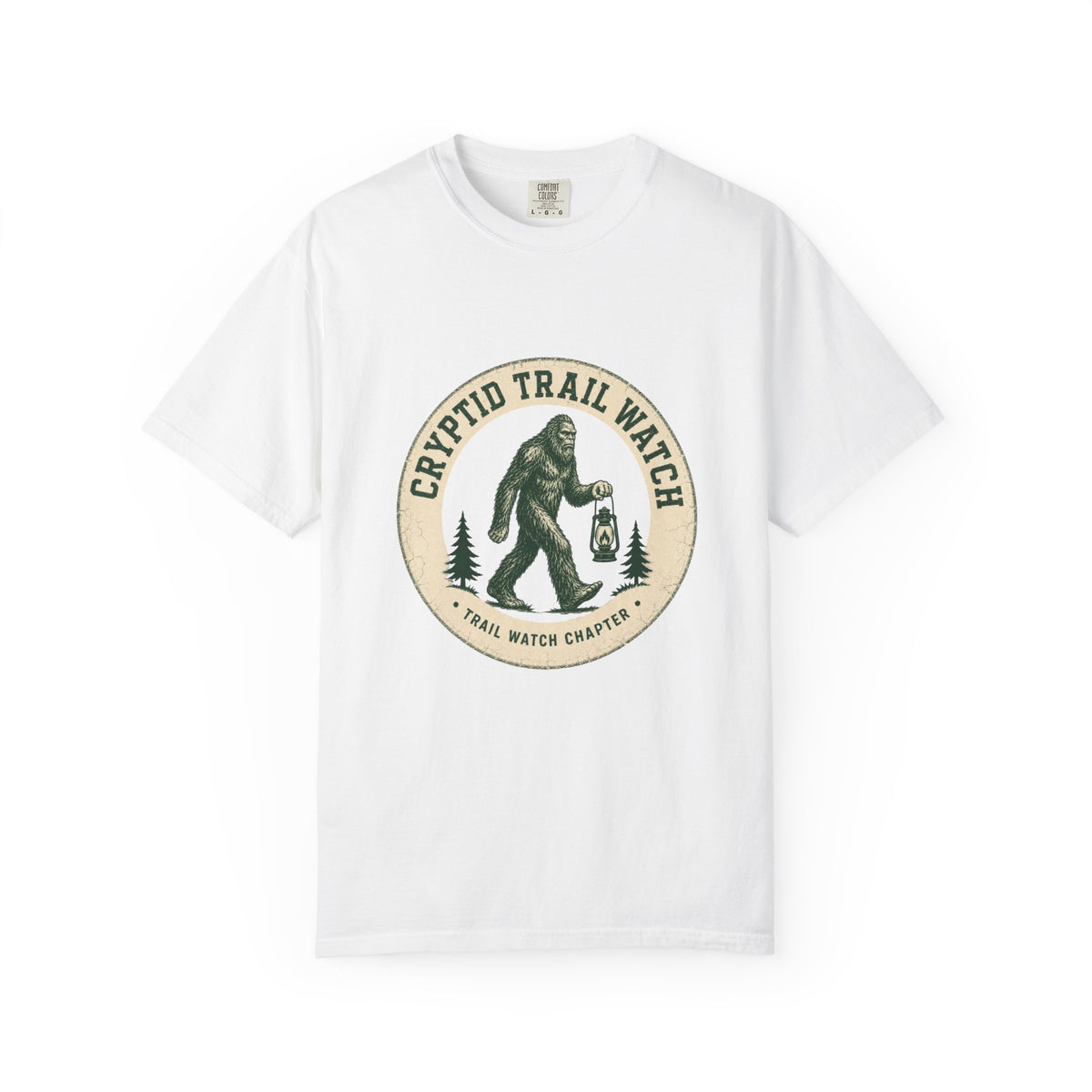 Cryptid Trail Watch – Bigfoot Hiking T-Shirt
