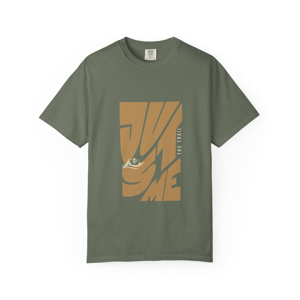Just Me Hiking T-Shirt | Solo Hiker Graphic Tee | ScenicTrailCo