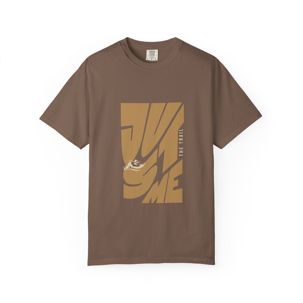 Just Me Hiking T-Shirt | Solo Hiker Graphic Tee | ScenicTrailCo
