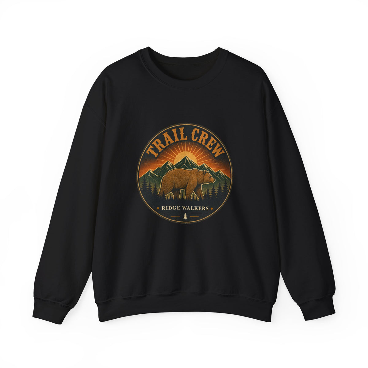 Trail Crew Bear Badge – Personalized Sweatshirt