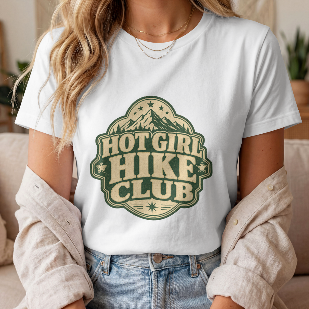 Hot Girl Hike Club – Outdoor T-Shirt