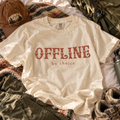Offline By Choice – Vintage Outdoors Comfort Colors T-Shirt