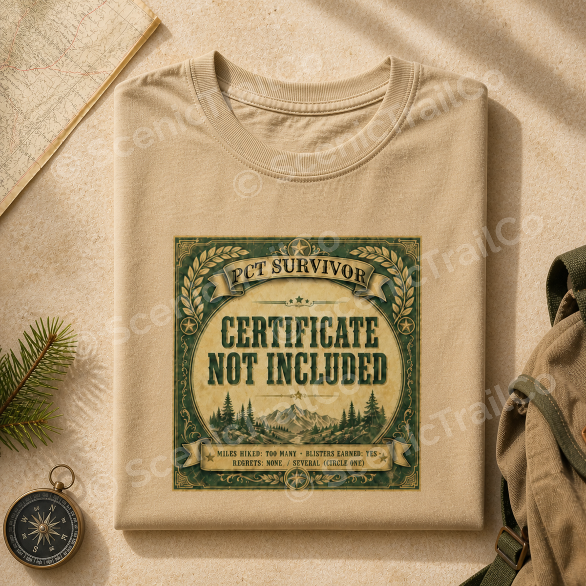 Trail Survivor – Hiking T-Shirt