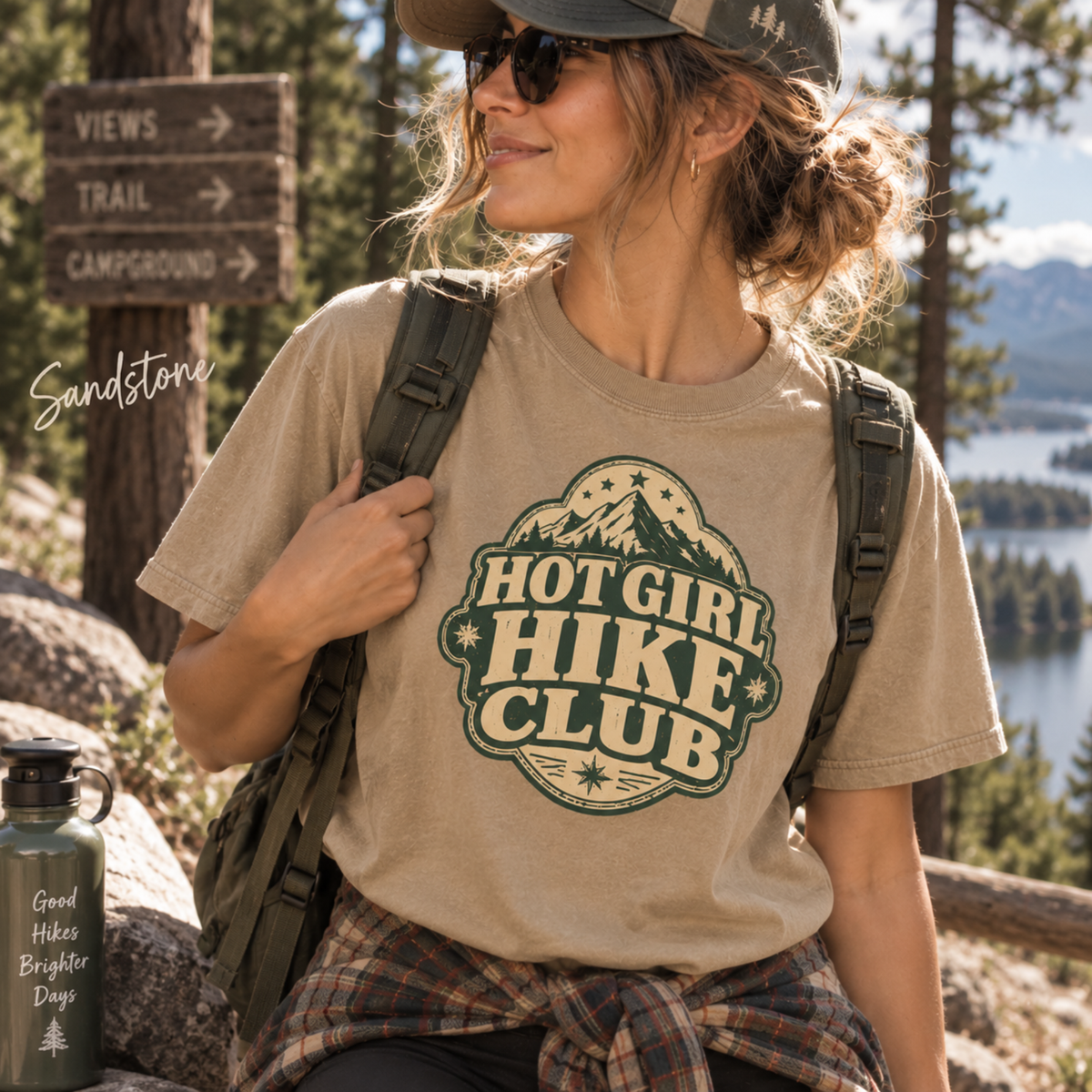 Hot Girl Hike Club – Outdoor T-Shirt