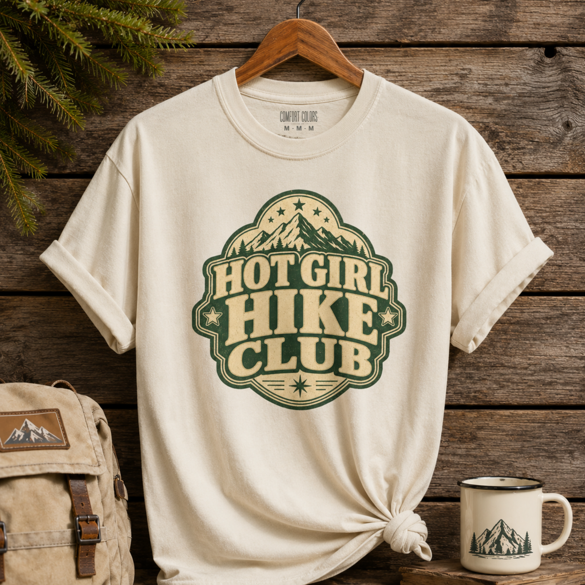 Hot Girl Hike Club – Outdoor T-Shirt