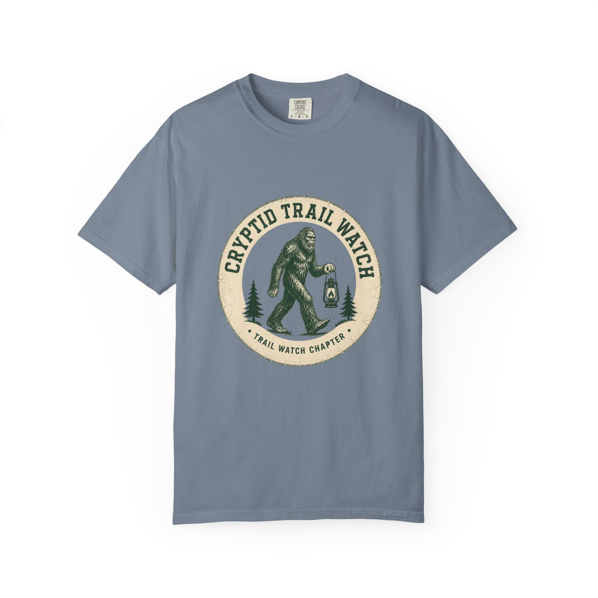 Cryptid Trail Watch – Bigfoot Hiking T-Shirt