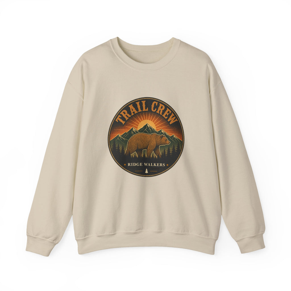Trail Crew Bear Badge – Personalized Sweatshirt
