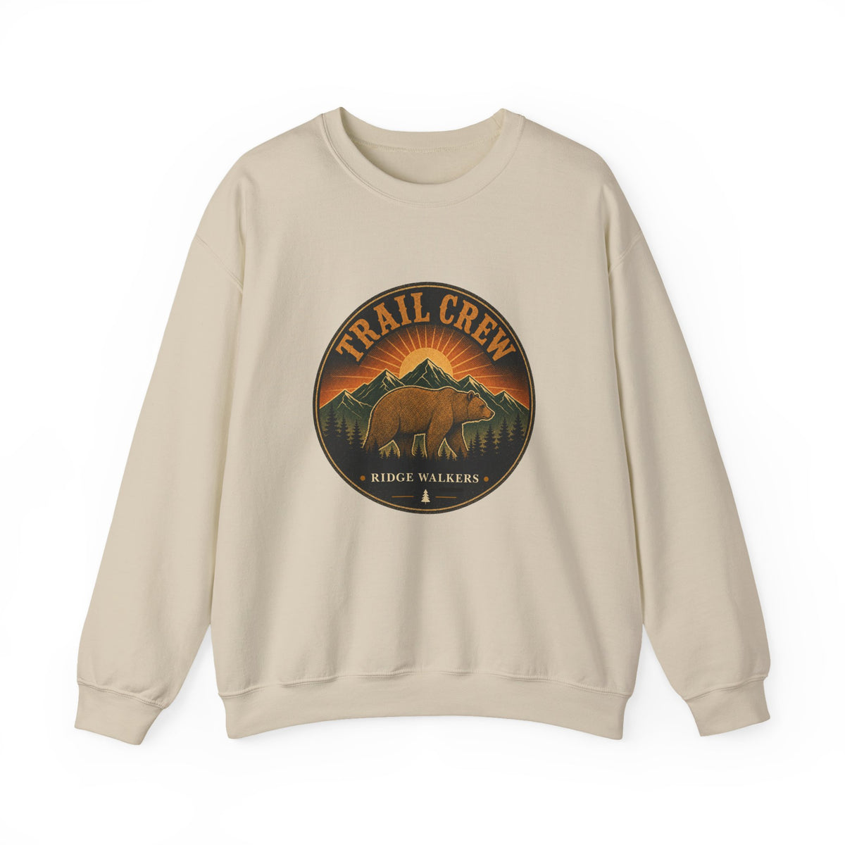 Trail Crew Bear Badge – Personalized Sweatshirt