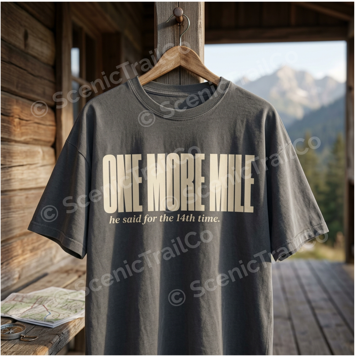 One More Mile – Hiking T-Shirt