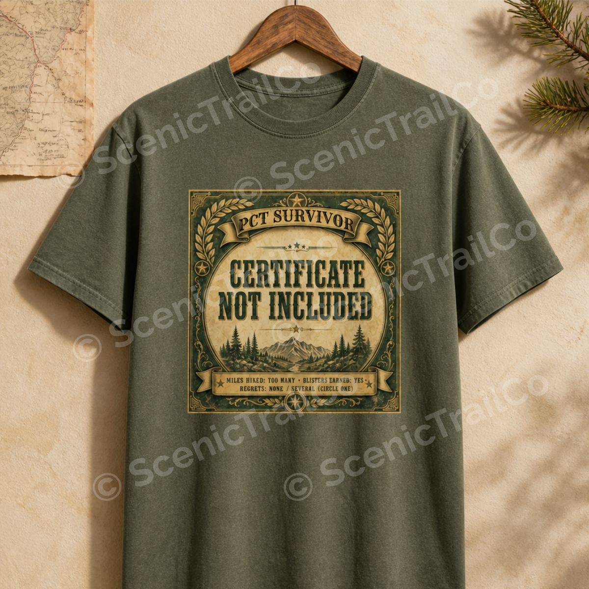Trail Survivor – Hiking T-Shirt