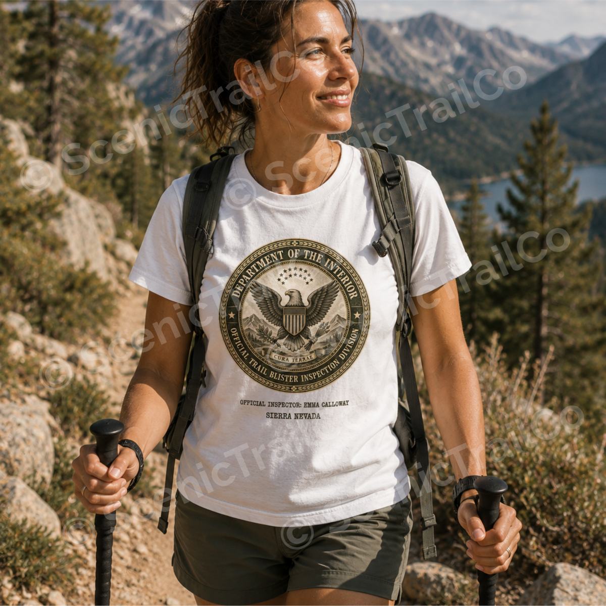 Official Blister Inspector – Hiking T-Shirt