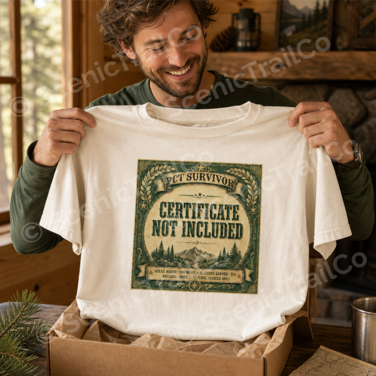 Trail Survivor – Hiking T-Shirt
