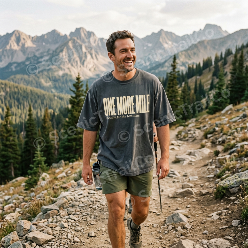 One More Mile – Hiking T-Shirt