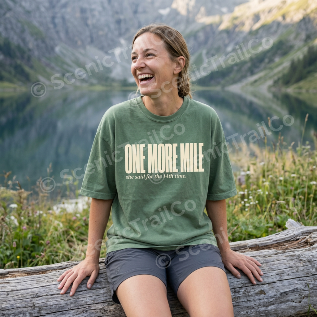 One More Mile – Hiking T-Shirt