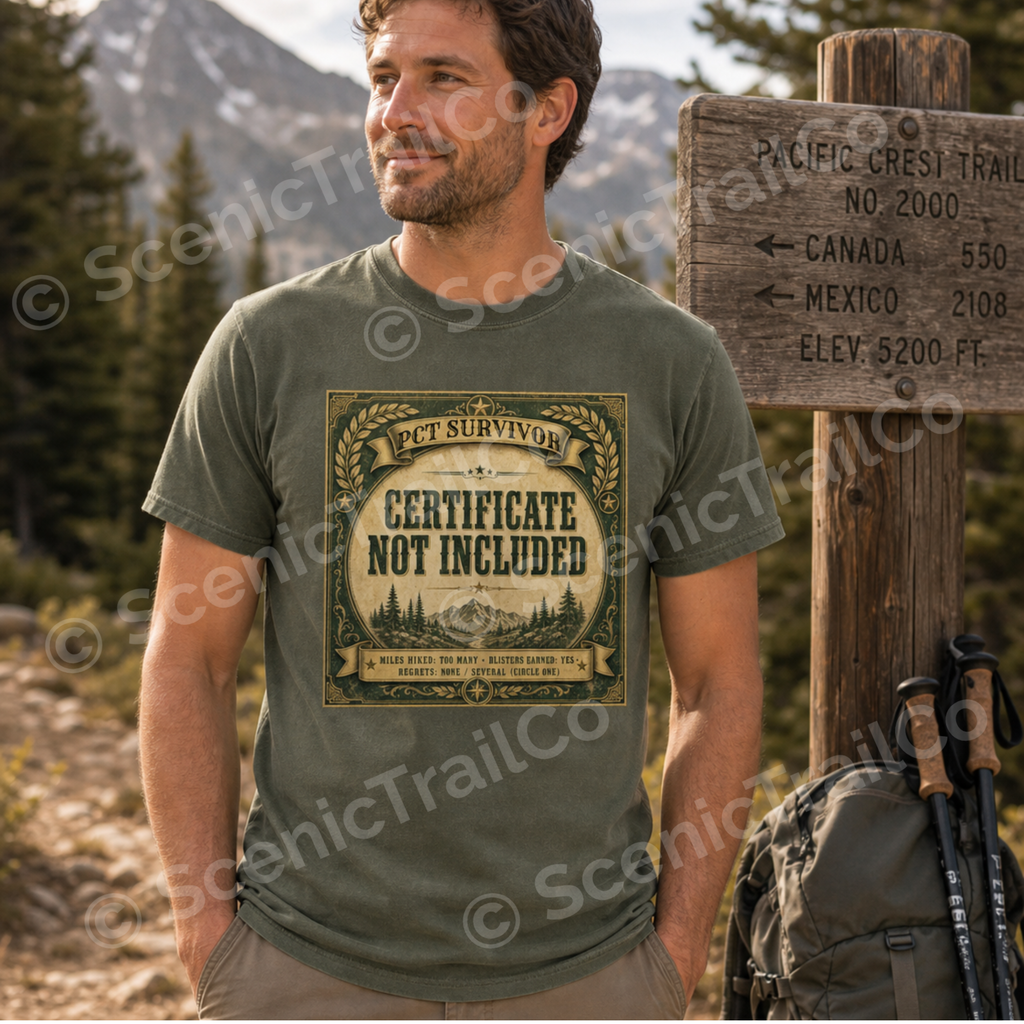 Trail Survivor – Hiking T-Shirt