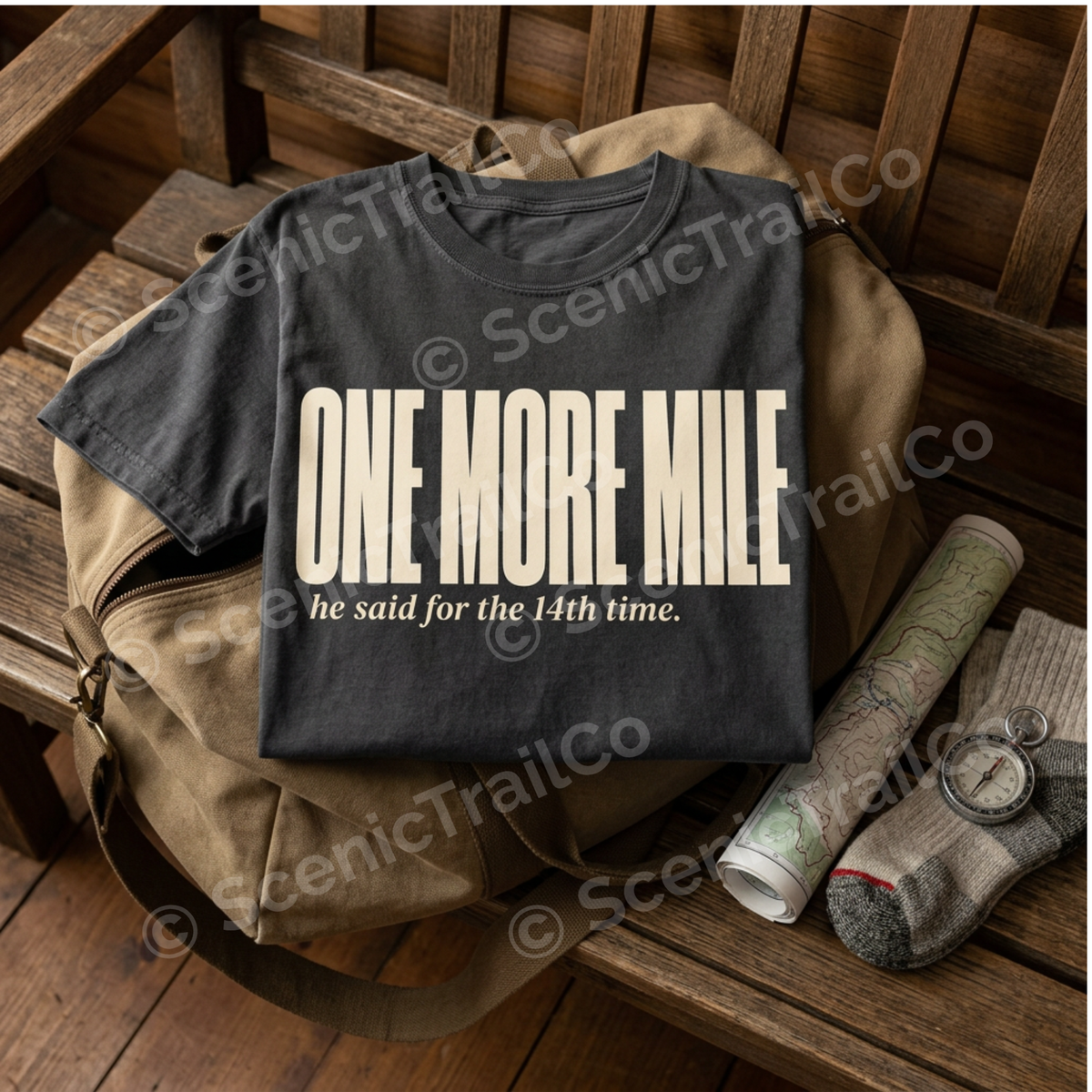 One More Mile – Hiking T-Shirt
