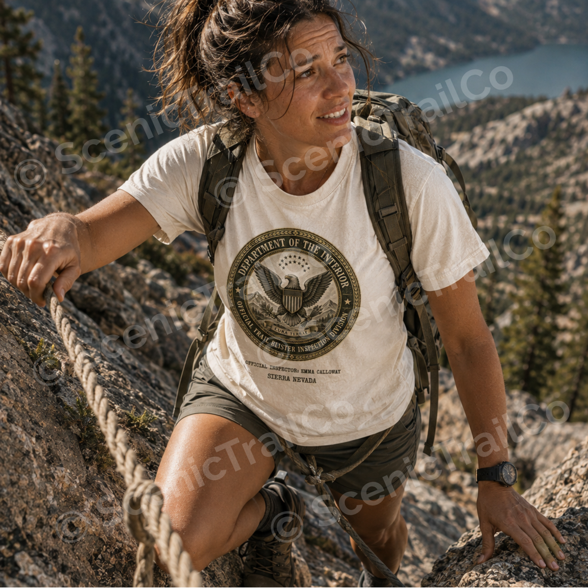 Official Blister Inspector – Hiking T-Shirt
